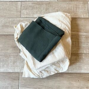 Quince European linen sheet set